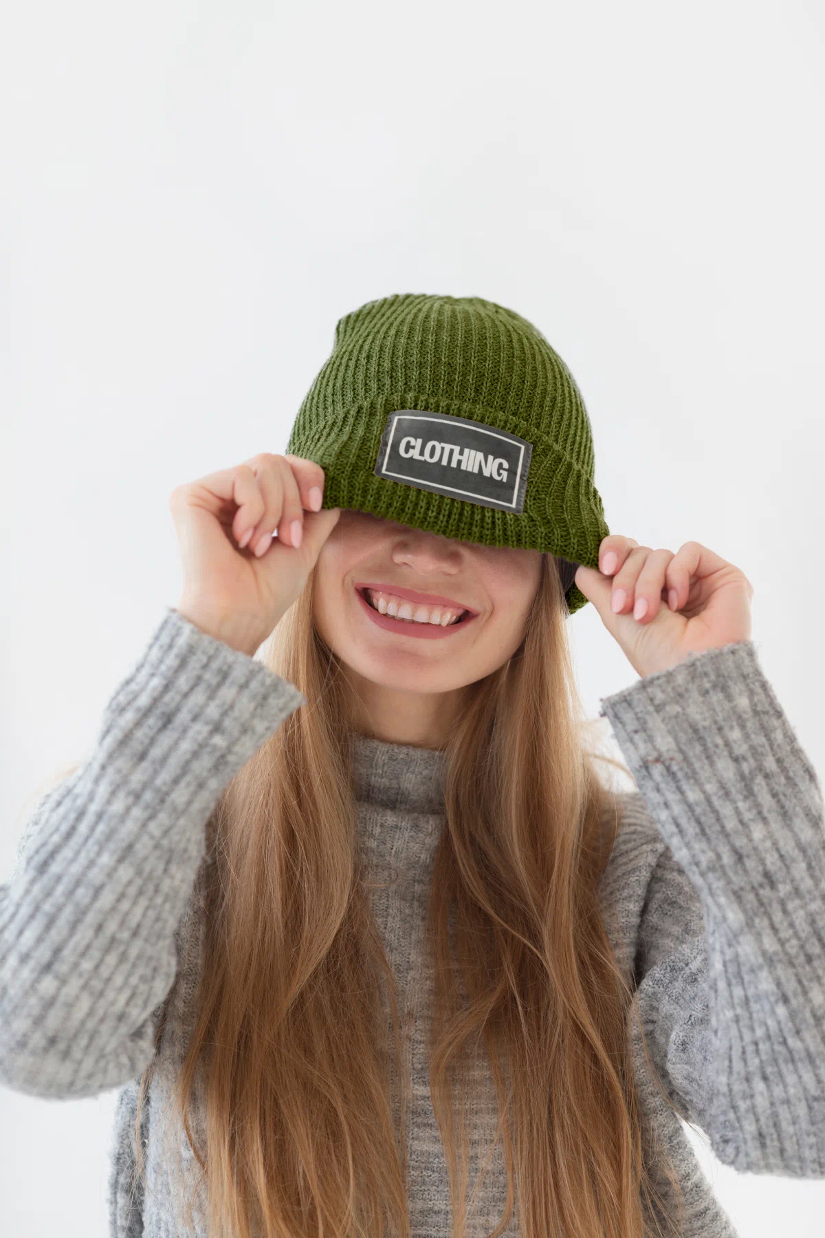 Unisex green cap